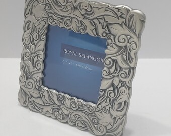 Sterling Silver Mini Oval Picture Frame by Isabel Cabanillas 2.25
