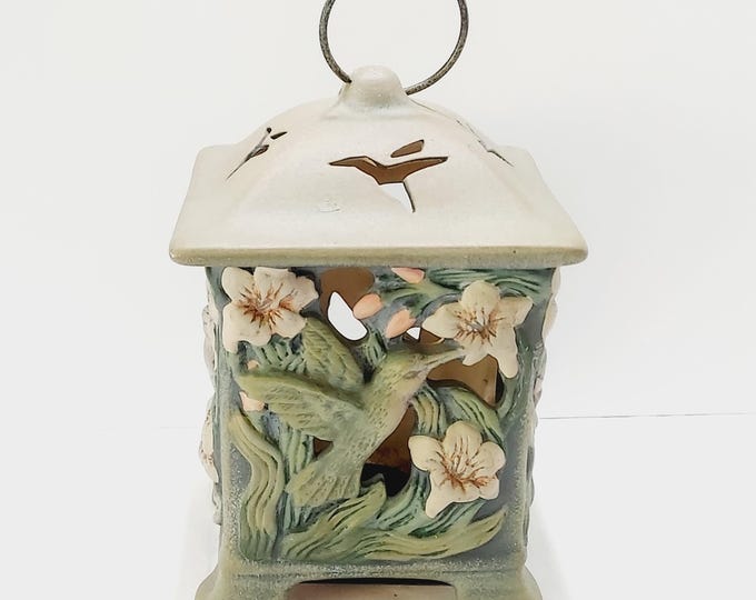 Cast Iron Japanese Tealight Lantern Hummingbird Theme New Creative ...