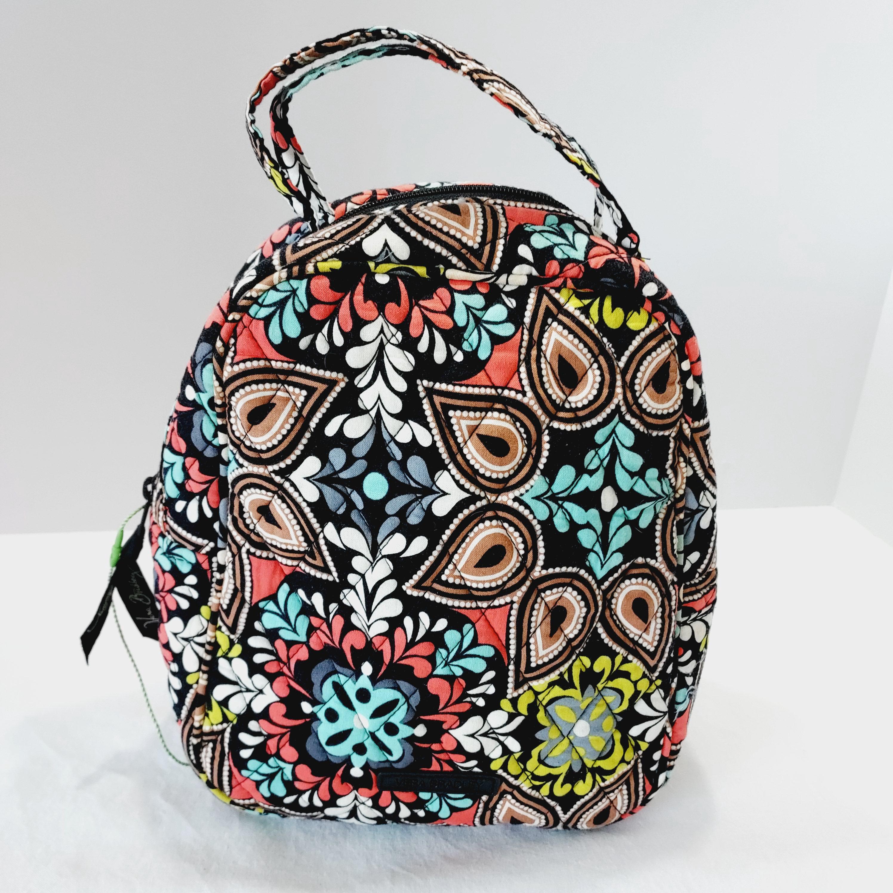 RETIRED Vera Bradley Mini Medallions backpack and lunch bag bundle set Vera Bradley Lunch Crossbody Bag in Cotton In | Mercari main image 3