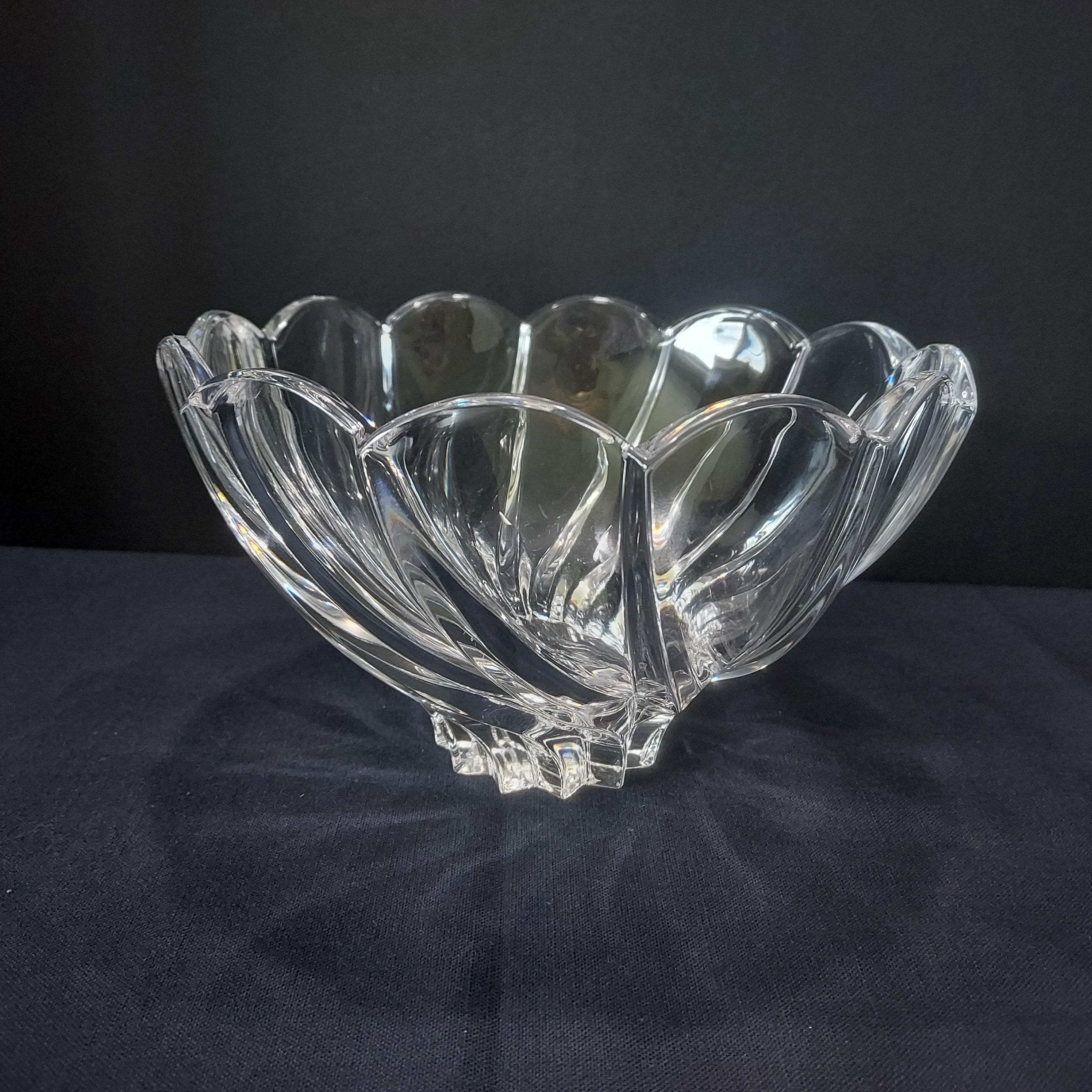 Marquis Crystal Bowl - Etsy