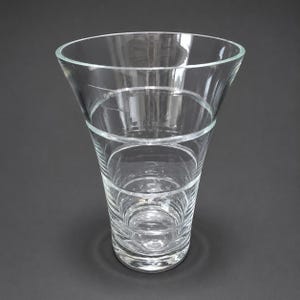 Large Crystal Vase Handblown 9.5 Inches LSA International