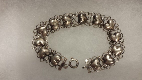 Sterling Silver (925) Sweetheart Bracelet