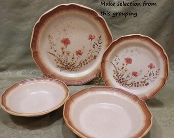 Mikasa Sapphire Stoneware Bowls Set of 6 Etsy