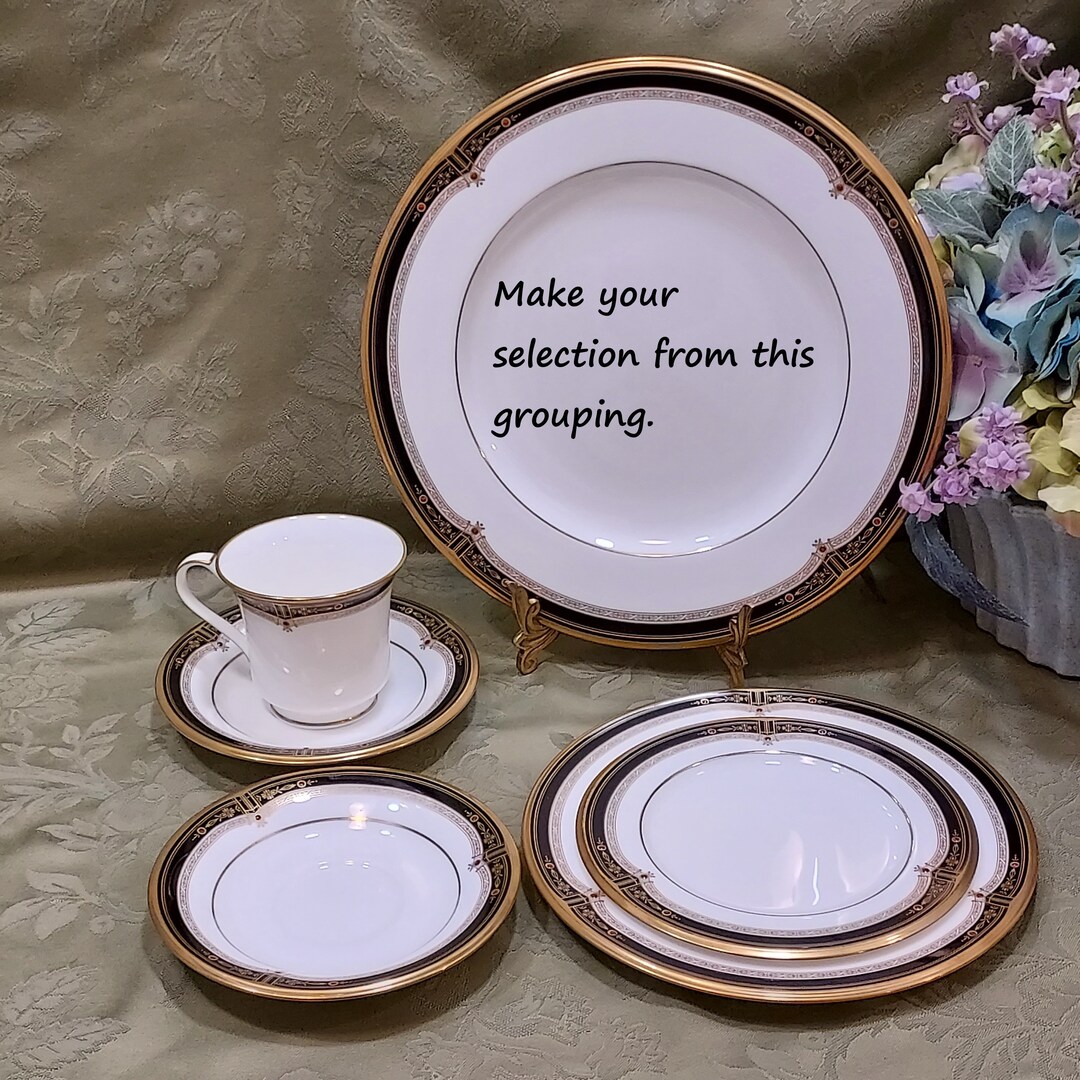 Noritake Gold & Sable Dinnerware 9758 Choose From Options Etsy