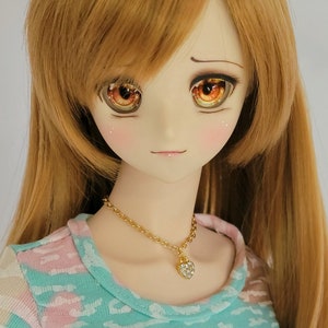 Heart of Gold Necklace for Smart Doll & Dollfie Dream