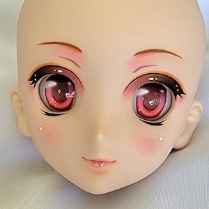 Custom Faceup Volks Dollfie Dream DDH-06 in Flesh Head Only