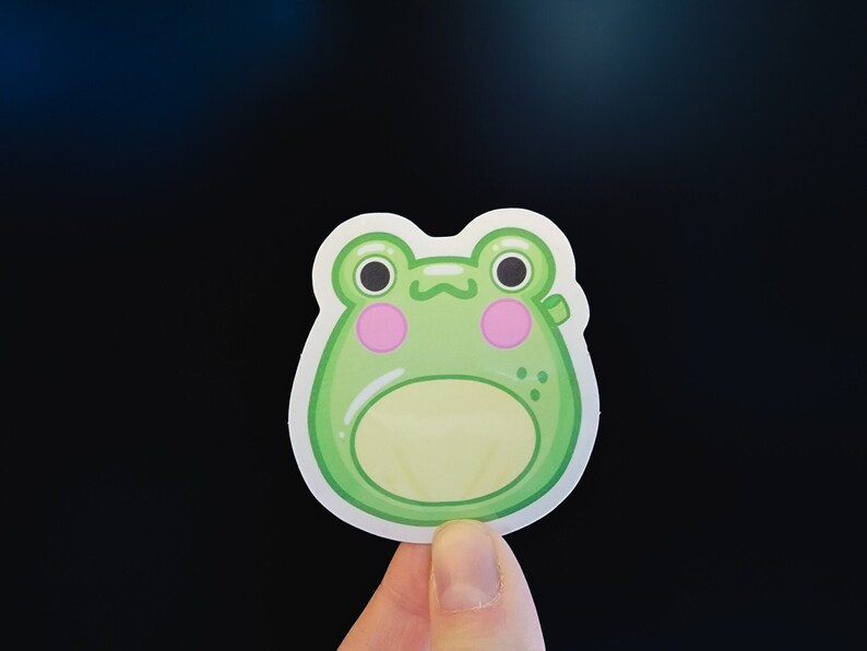 Cute Froggie squishmallow sticker
