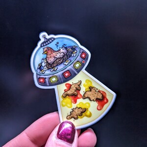 Nugduction ステッカー | 防水、食器洗い機対応デカール | ウォーターボトル、ノートパソコン、携帯電話、車に最適 | ギフト