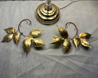 MCM Brass Leaves - Pair