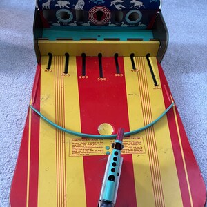Wolverine Tin Litho Shooting Gallery - Vintage Toy