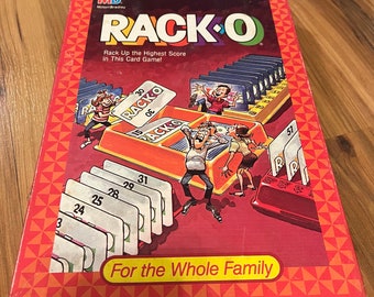 Vintage "Rack-O" Game