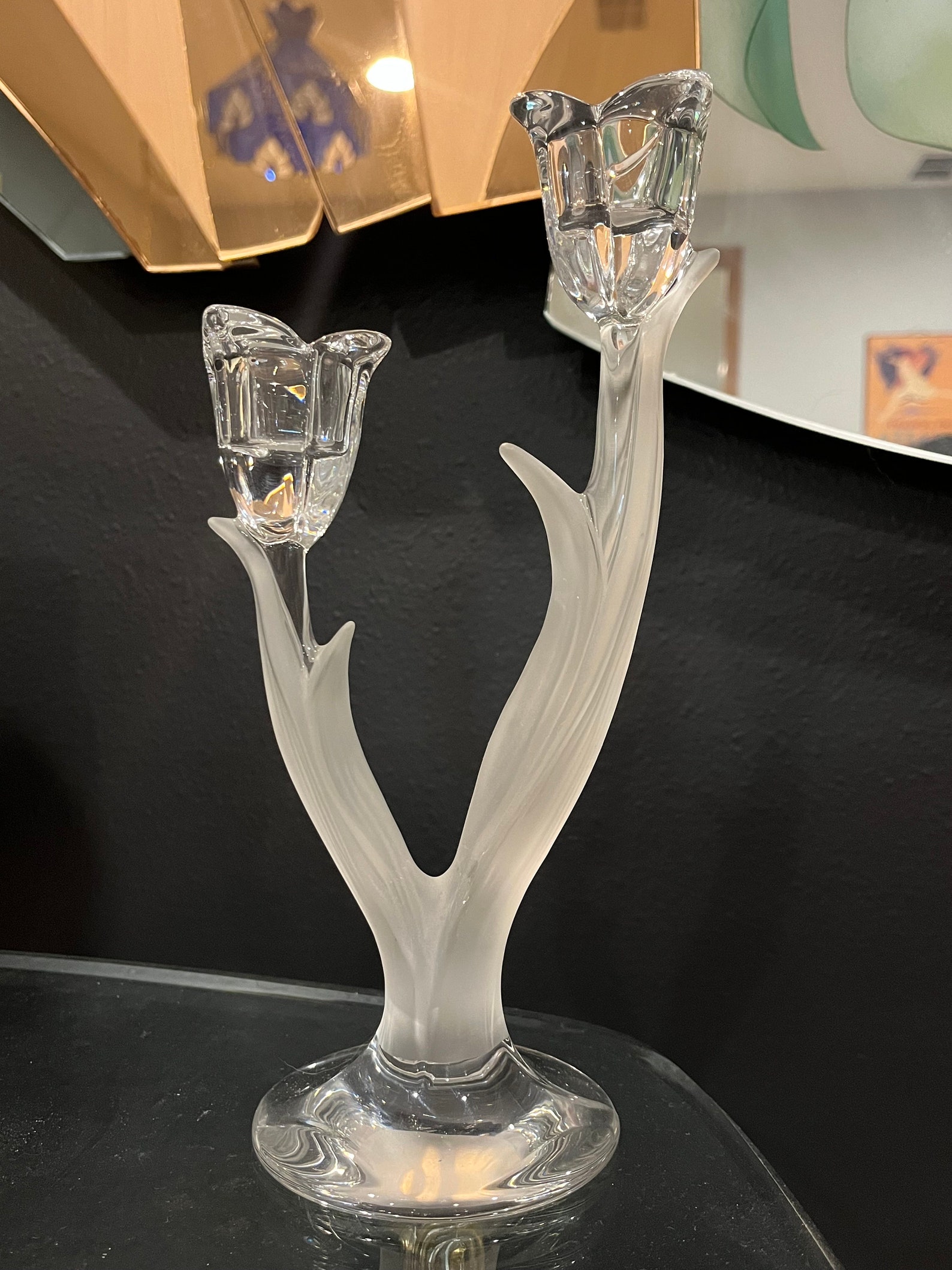 Mikasa Spring Aria Double Candle Holder - Etsy