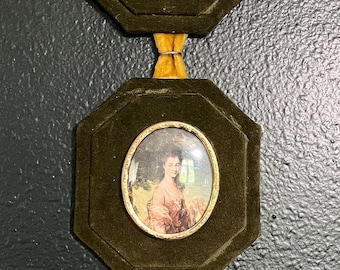 Italian Cameo Wall Hanging