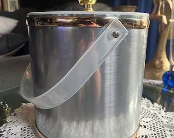 Silver & Gold Ice Bucket