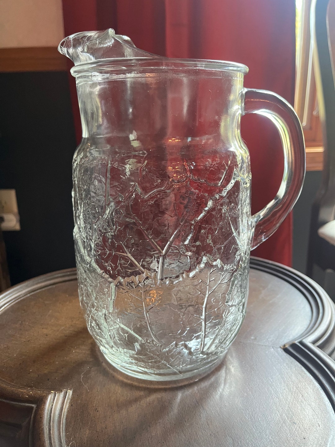 Anchor Hocking Sherwood Pitcher - Etsy