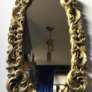 Burwood Gold Oblong Mirror