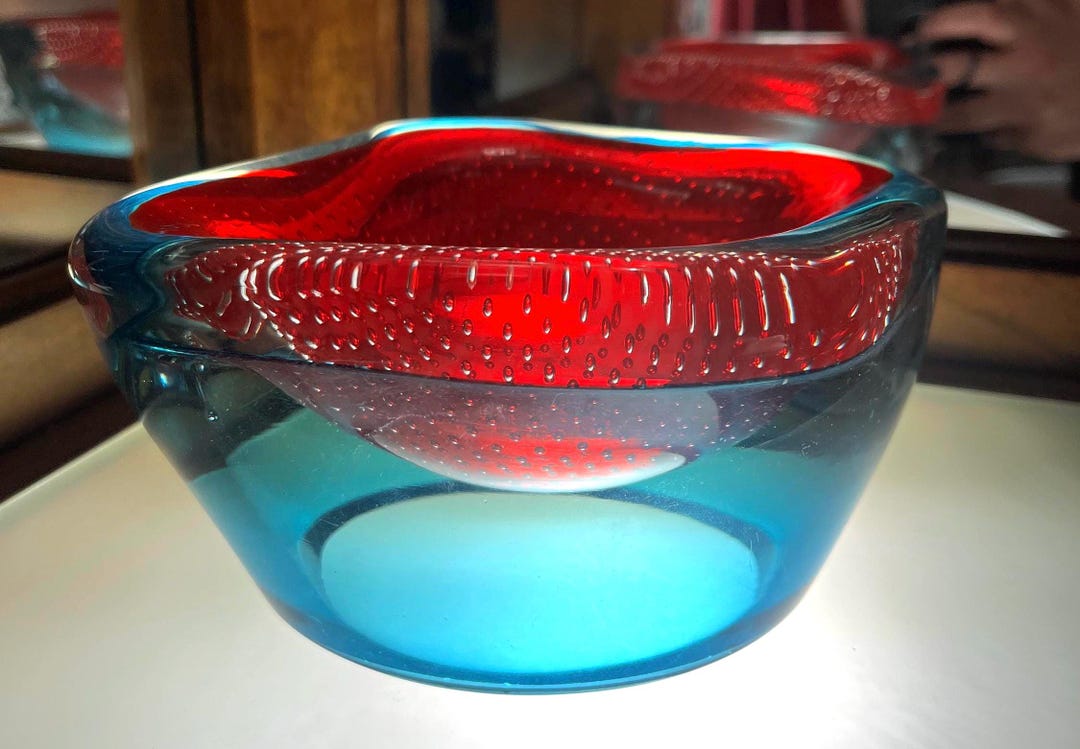 Murano Geode Bowl - Etsy