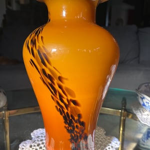 Unique Art Glass Vase