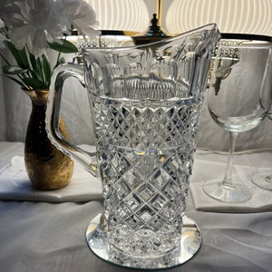 Bohemia Crystal Pitcher