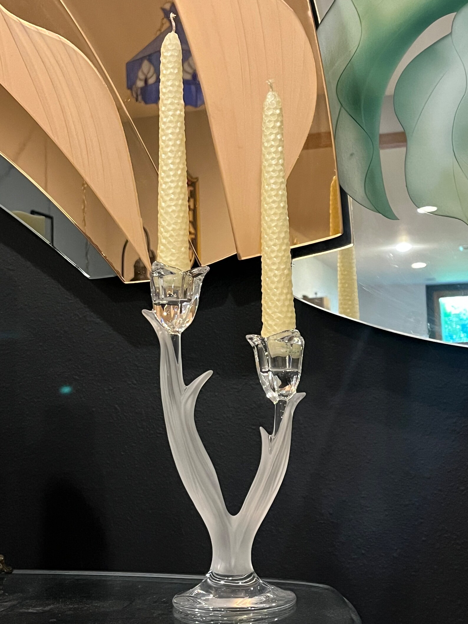 Mikasa Spring Aria Double Candle Holder - Etsy