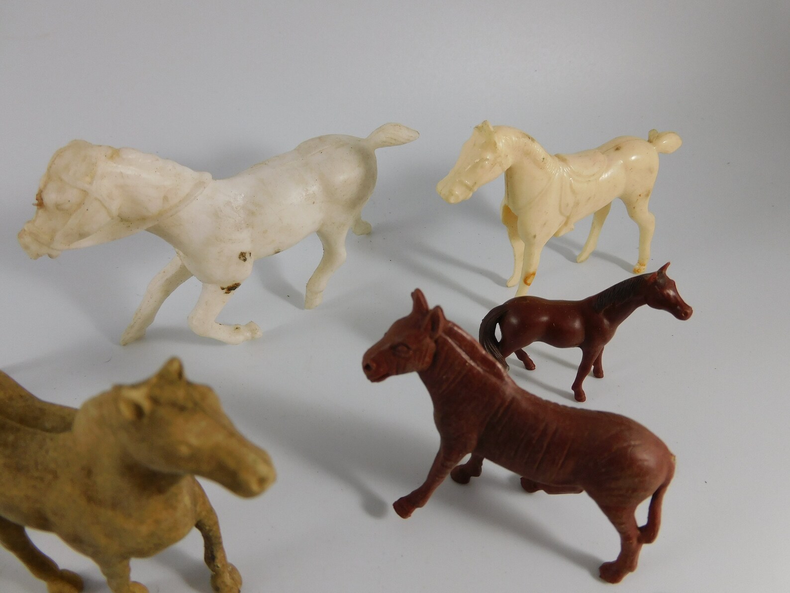 Vintage Small Toy Horses Etsy