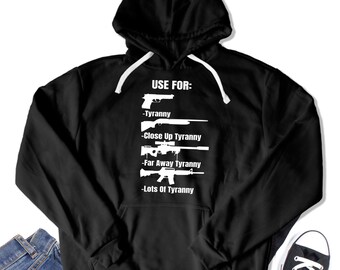 2nd amendment zip up hoodie