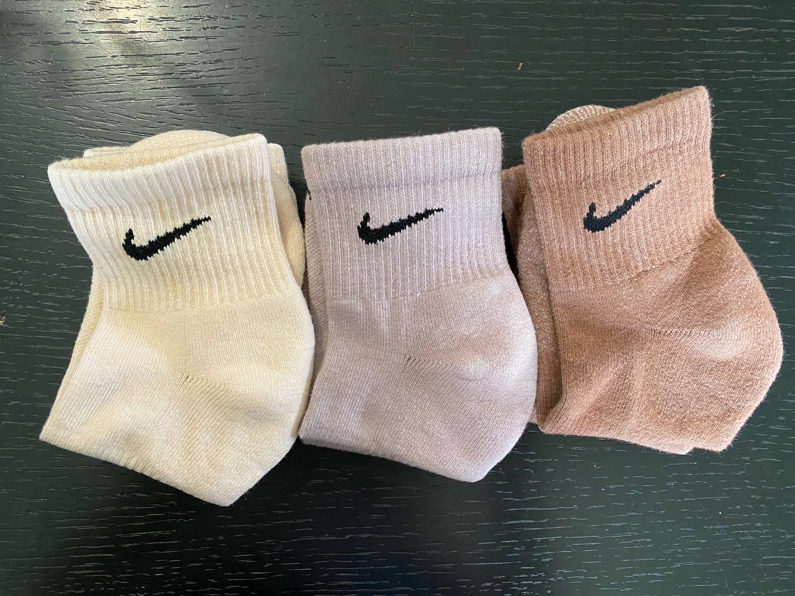 Earth Tones Ankle Socks 3 Pack Nike Socks Etsy