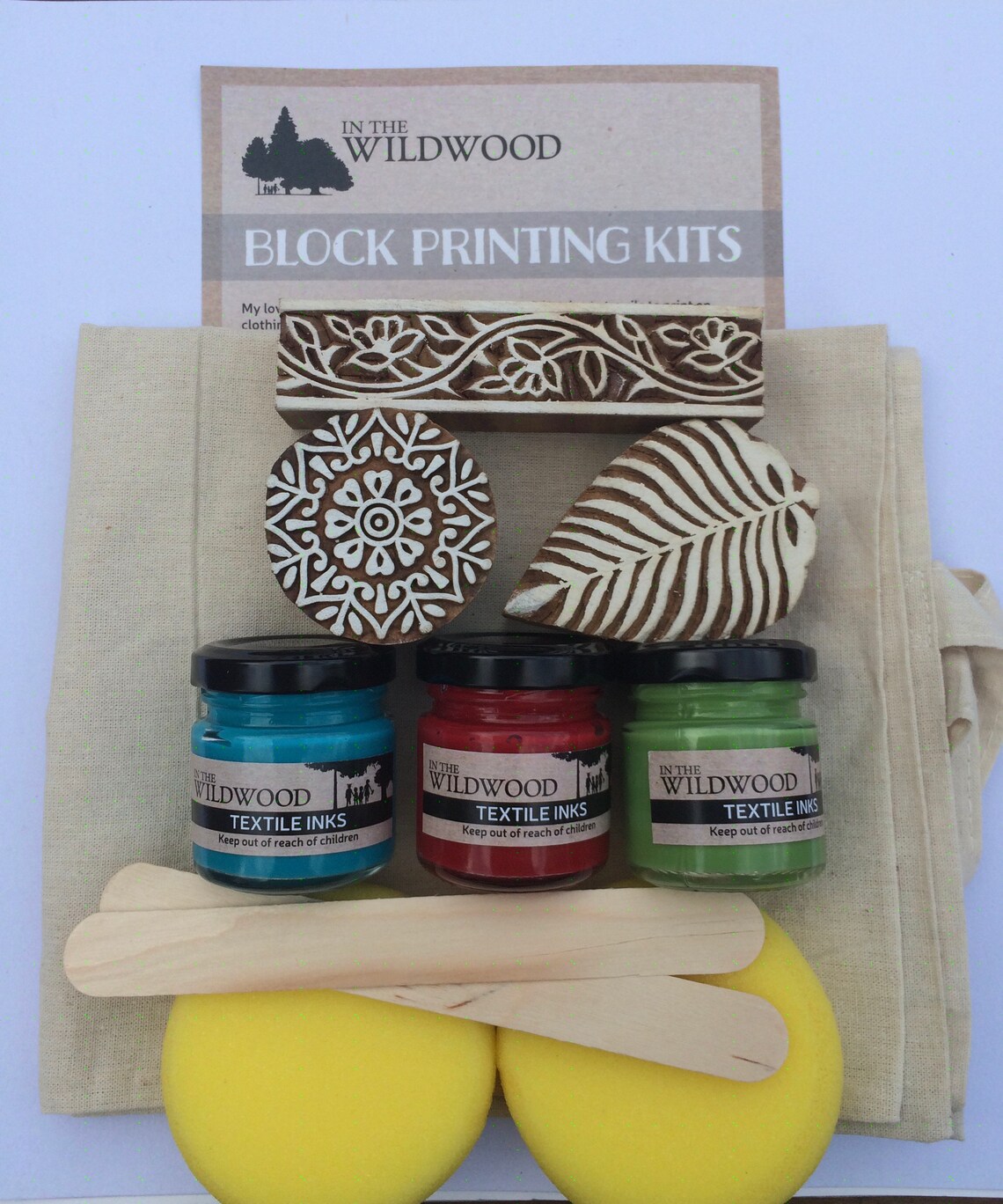 Block Printing Kit for adults & kids DIY Craft kit Etsy