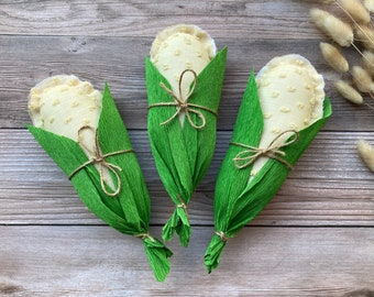 Corn Cobs | Harvest Tiered Tray Decor | Rustic Thanksgiving Table Decor | Primitive Corn | Thanksgiving Prims