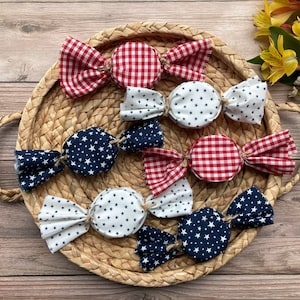 Fourth of July Faux Mints | Independence Day Tiered Tray Decor | Rustic USA Decor