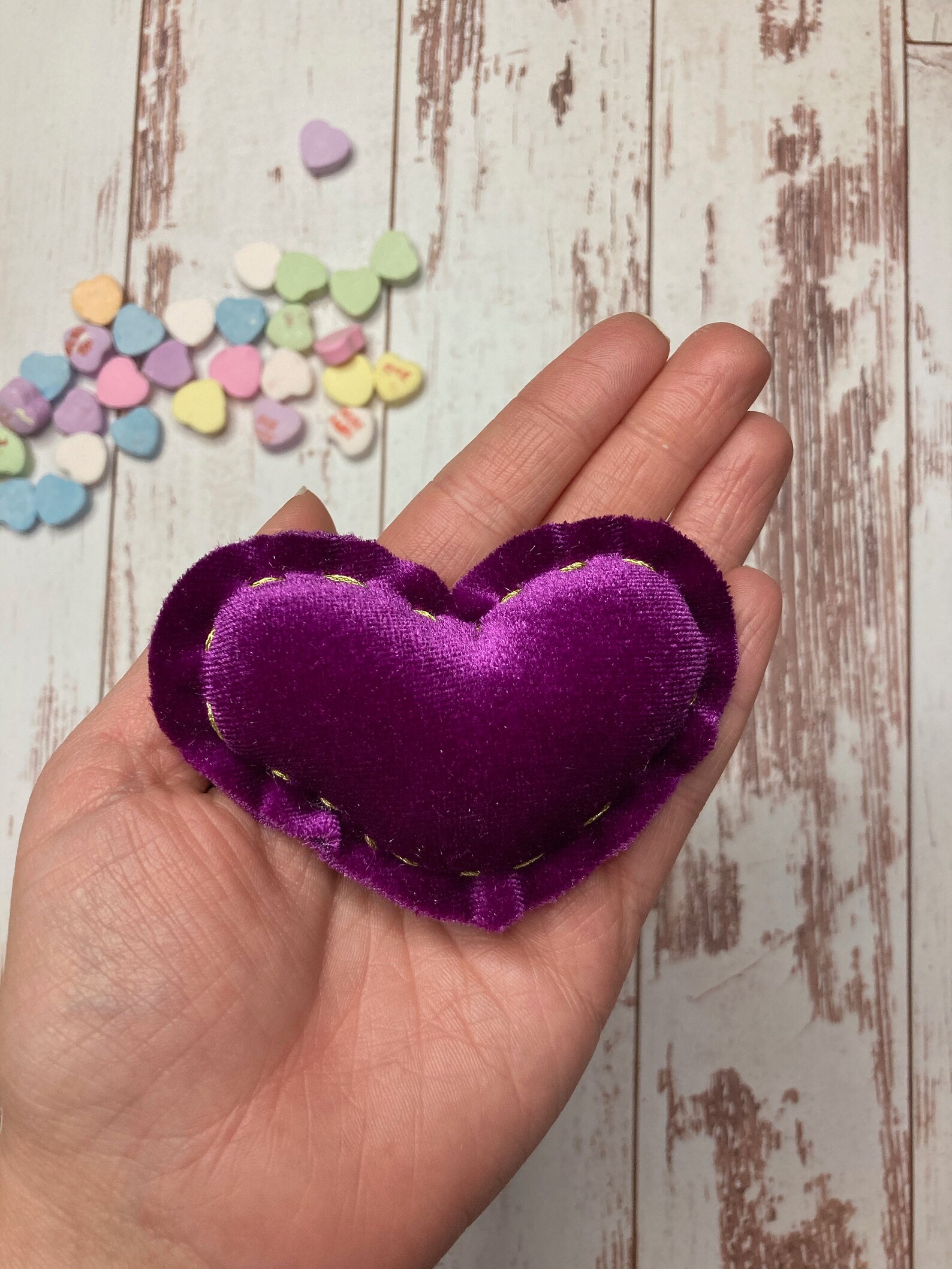 Velvet Heart Bowl Fillers Valentine Tiered Tray Decor Etsy