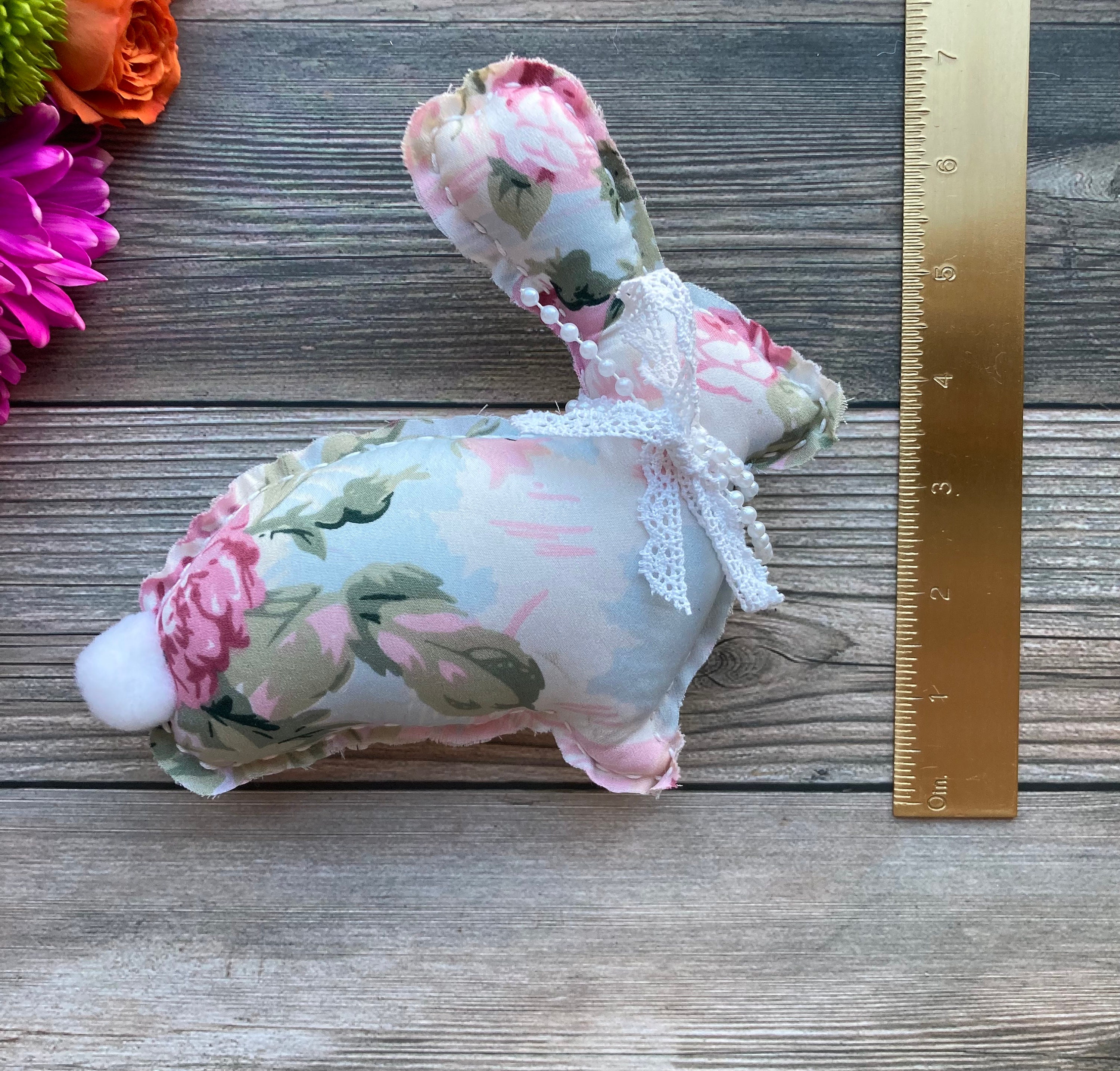 Fancy Bunnies | Farmhouse Bunny | Shabby Chic Bunny | Pink Easter ...