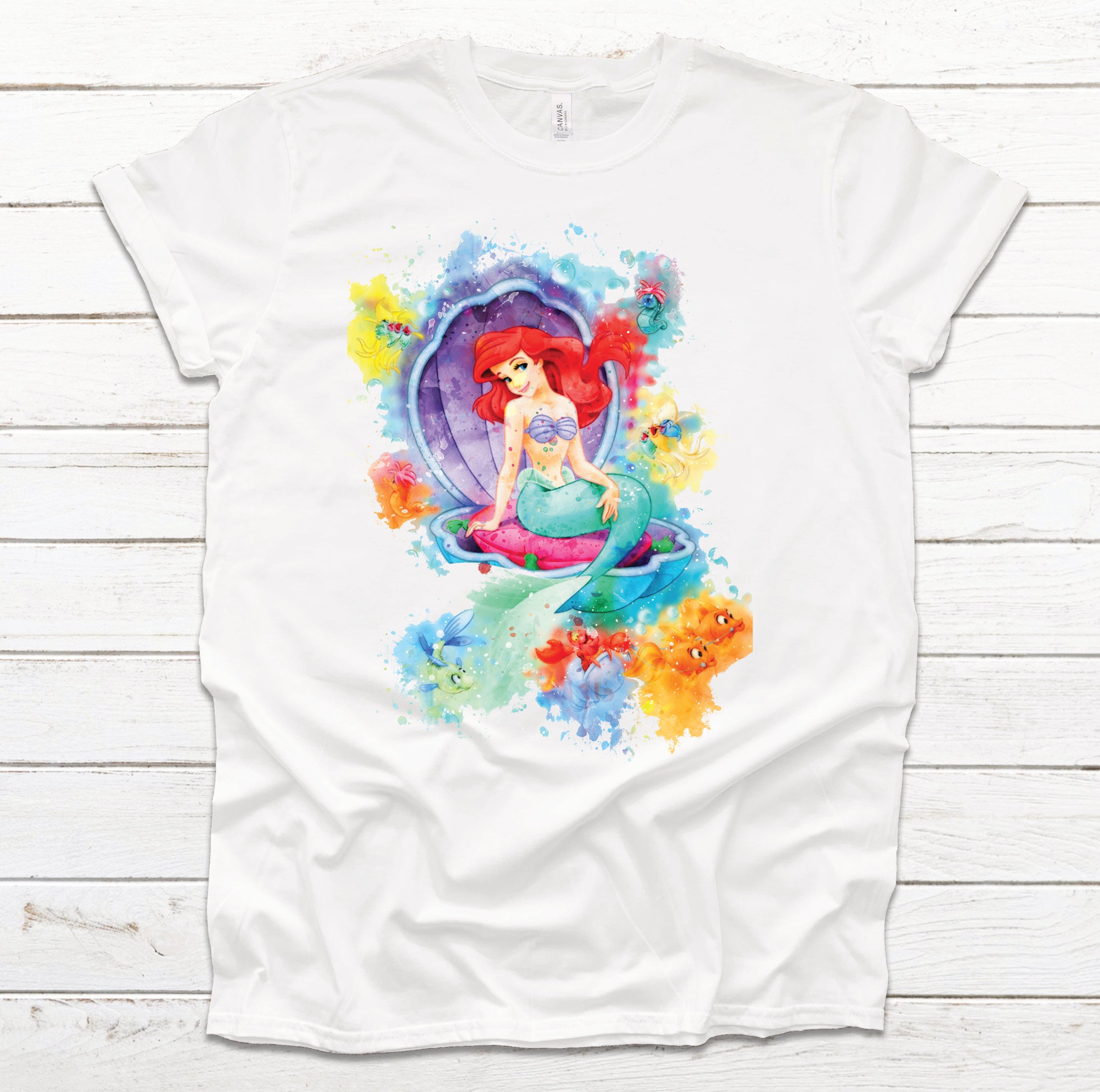 Ariel Disney Shirt the Little Mermaid Ariel's Beginning - Etsy