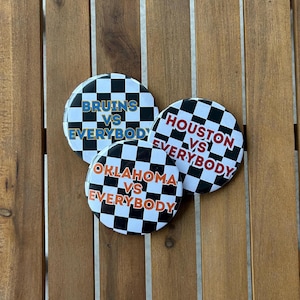 US vs EVERYBODY Button  | Tailgate button | Gameday button | Gameday pins | Tailgate | College