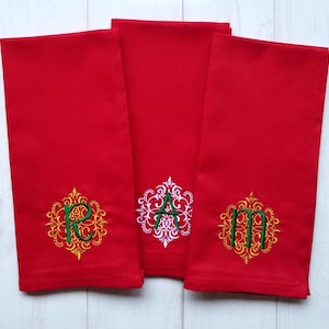 Personalized  monogram napkins