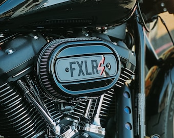 ハーレー　FXLRS 114ci エアクリーナー ブラック ハーレー純正 FXLRSエアクリーナー - メルカリ
