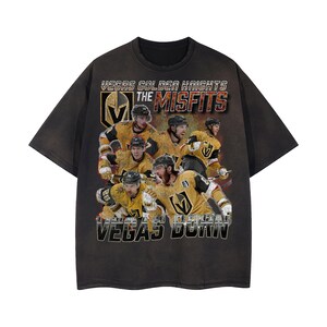 VGK Stanley Cup championship shirts printed by same company who designed VGK,  Elvis inspired shirt 