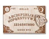 Classic Ouija Spirit Board Wooden Handmade Wood Talking Game CHOOSE 3 SIZES
