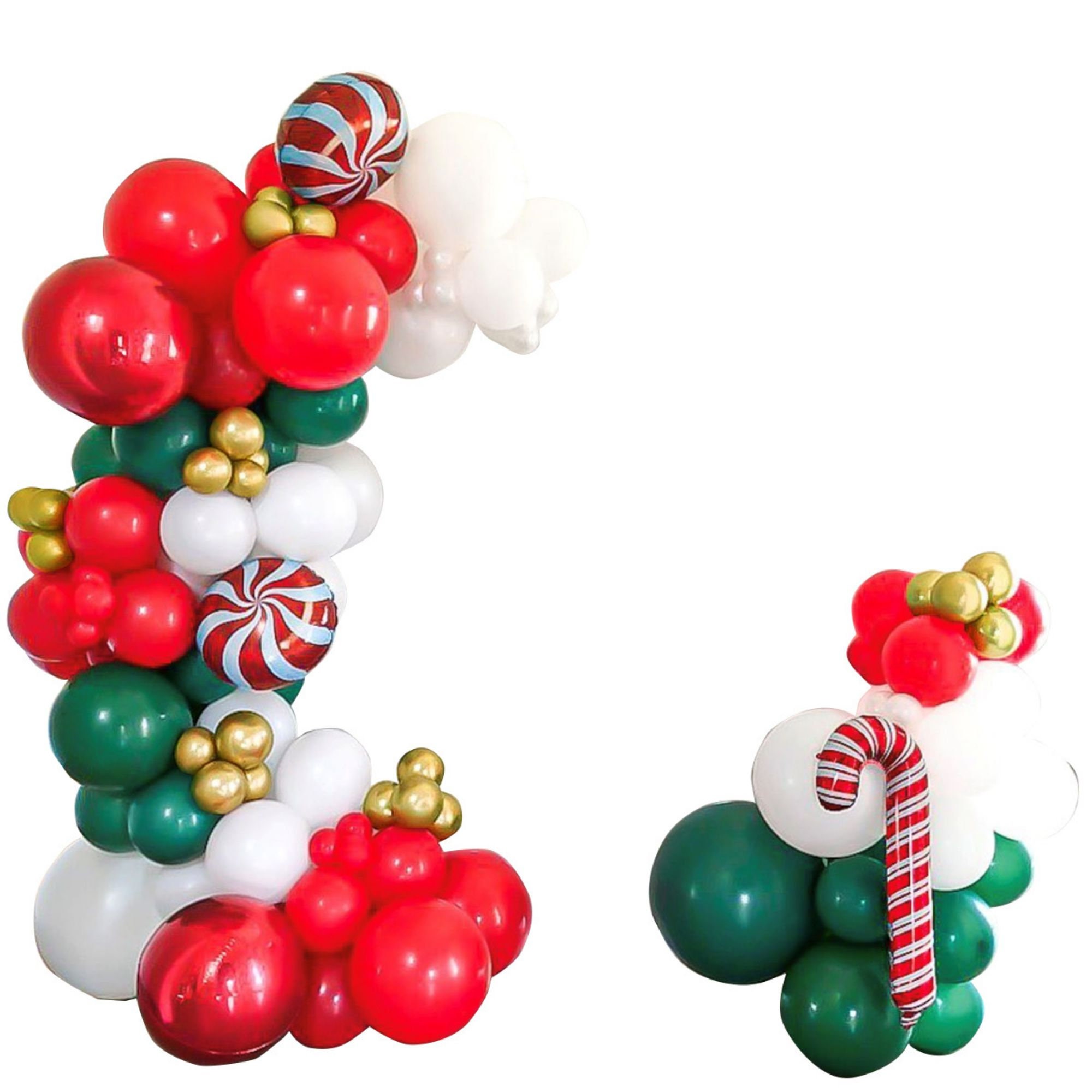 97PCS Christmas Balloon Garland Kit Candy Cane Arch Holiday | Etsy