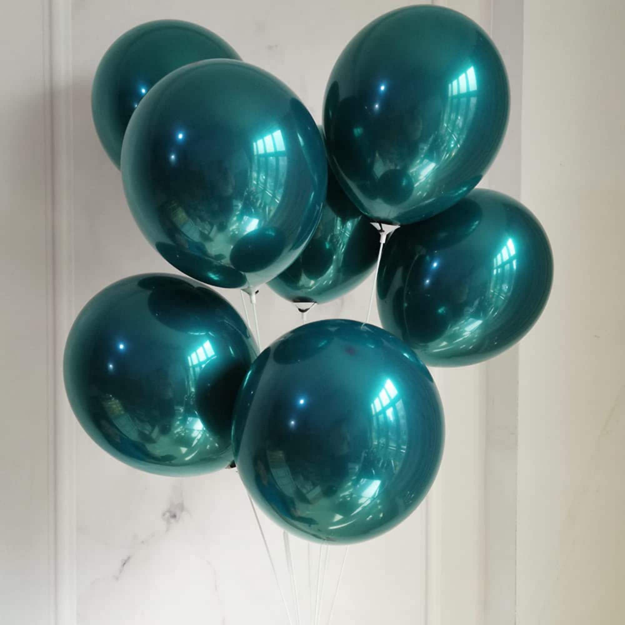 138PCS Metallic Teal Balloon Garland Arch kit Dark Teal Blue Etsy
