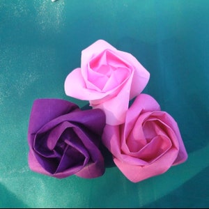 Origami Roses