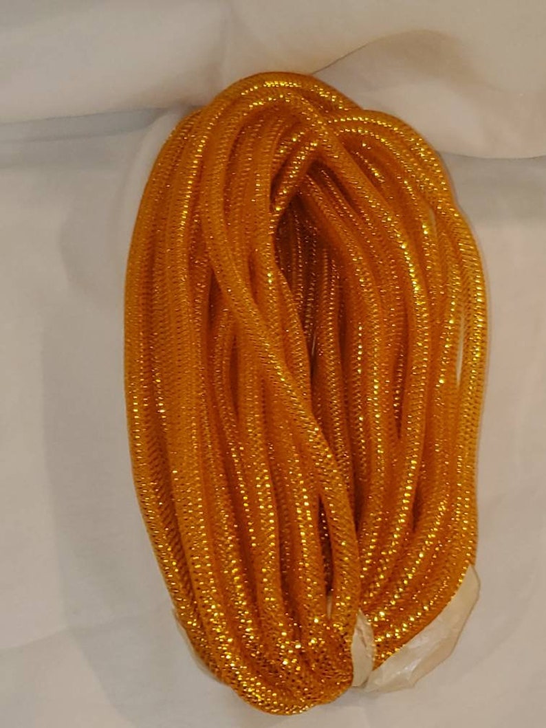 Decorative Mesh Tubing Harvest Gold Etsy Italia