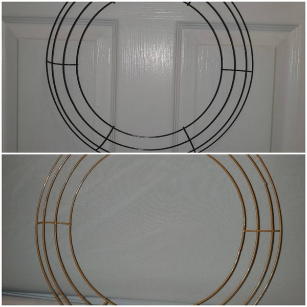Round Wire Wreath Form (Various Sizes)