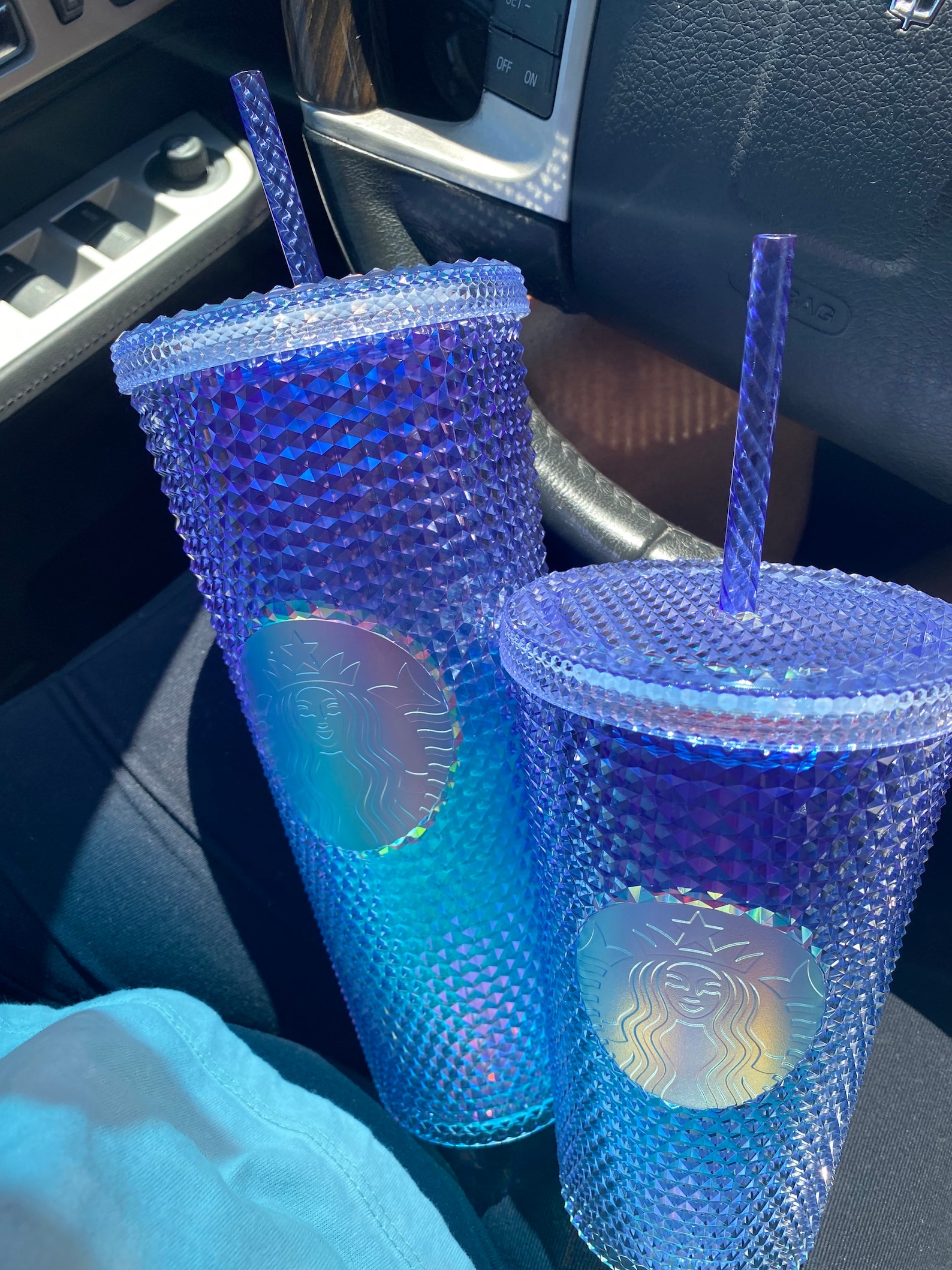 Starbucks Blue Ombré Bling Studded Cold Cup Grande and Venti Etsy