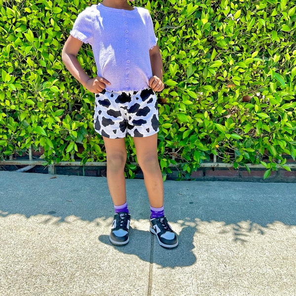 Cow Print Baby/Toddler Short