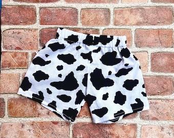 Cow Print Baby/Toddler Short
