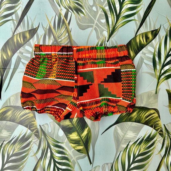 Kente bloomers for baby/toddler size 12/18 months