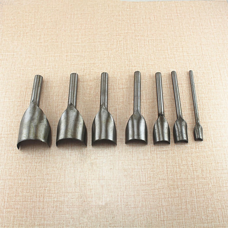 Half Round Leather Punch Round Corner Punch Fillet Cutter Etsy