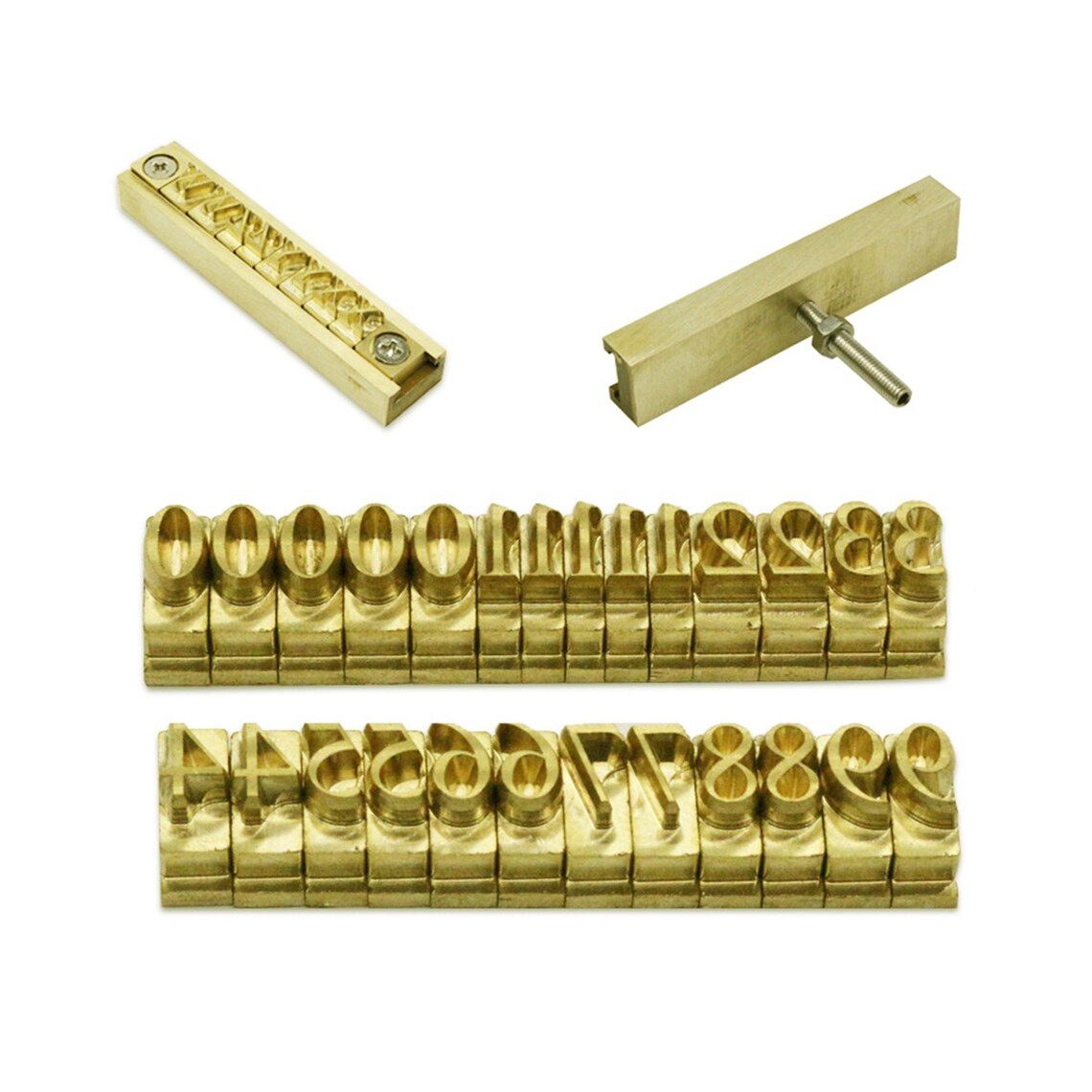 Custom Tslot Movable Copper Mould For Leather Stamping Hot Etsy