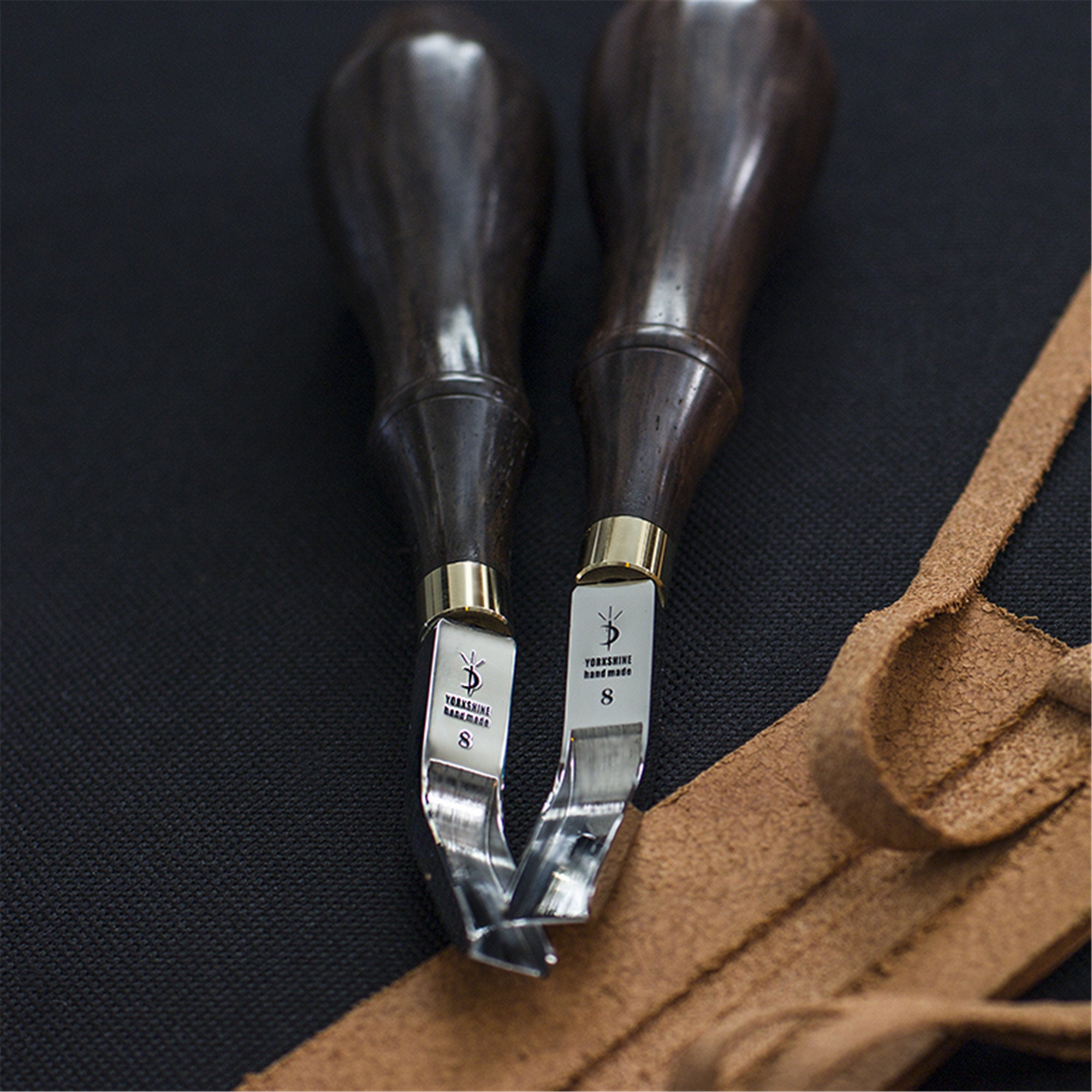 Custom Size Edge Trimmer Leather Groove Tool Wide Mouth Side Etsy